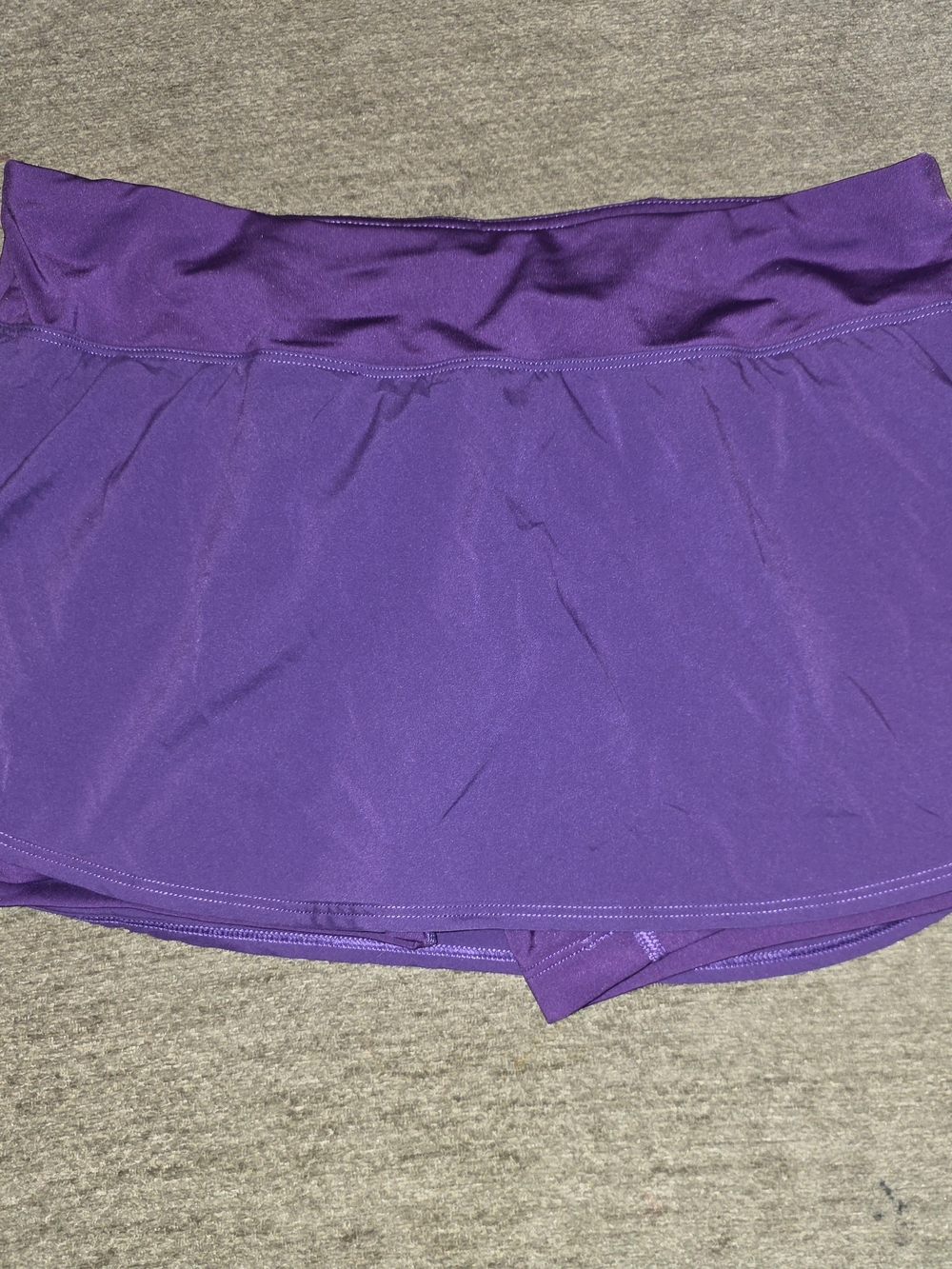 Champion Purple Athletic Skirt with Built-In Shorts Medium